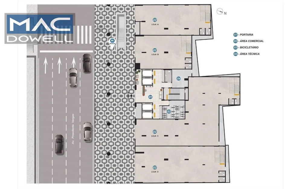 Apartamento, 1 quarto, 32 m² - Foto 5