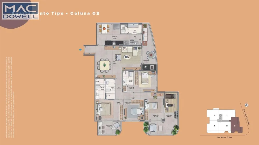 Apartamento, 3 quartos, 127 m² - Foto 22