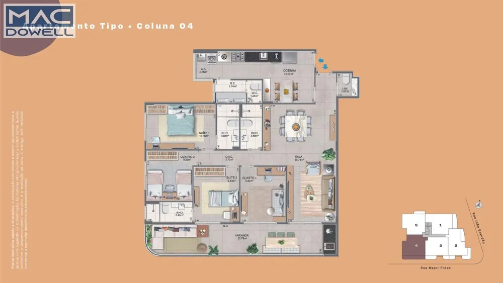 Apartamento, 3 quartos, 127 m² - Foto 24