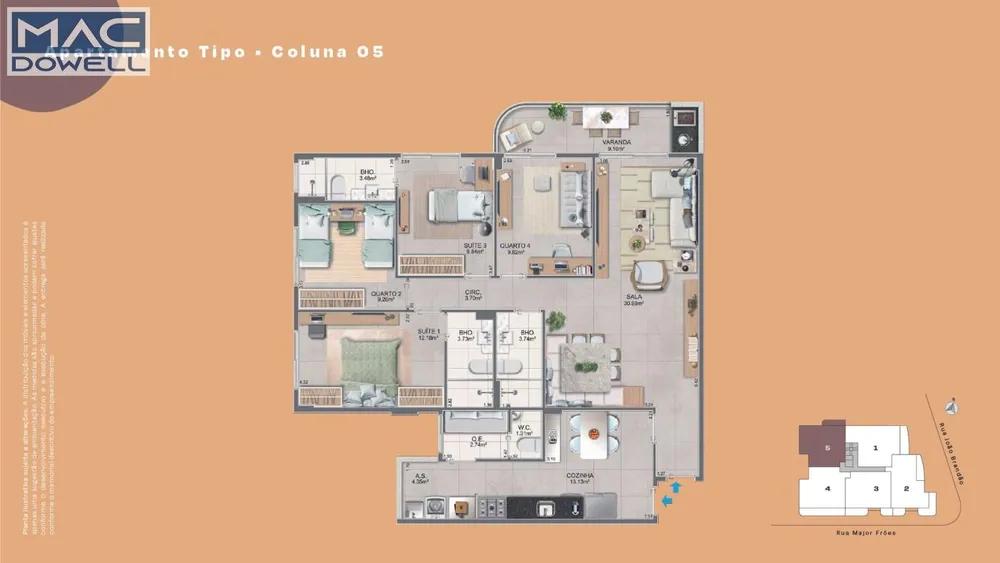Apartamento, 3 quartos, 127 m² - Foto 25