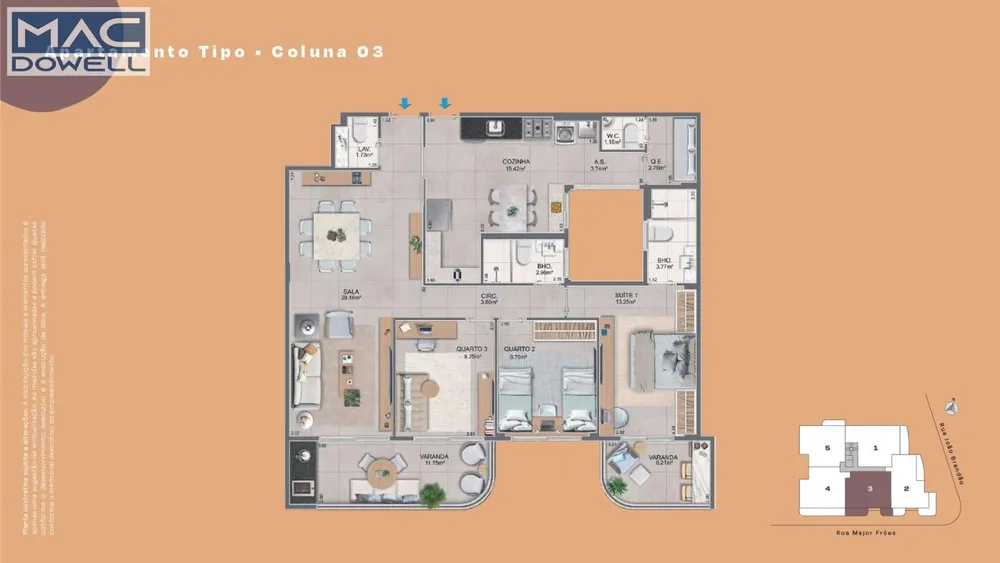 Apartamento, 3 quartos, 127 m² - Foto 23
