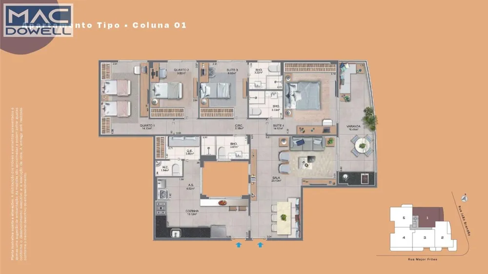 Apartamento, 3 quartos, 127 m² - Foto 21