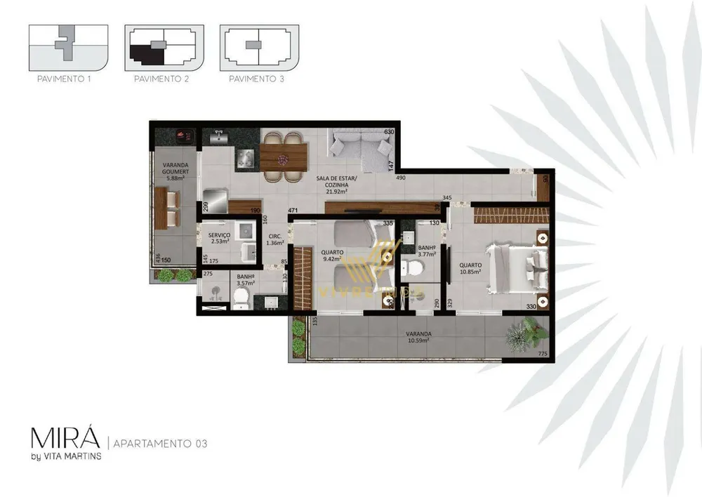 Apartamento, 1 quarto, 97 m² - Foto 21