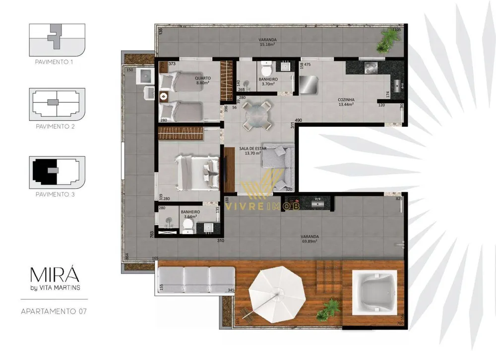 Apartamento, 1 quarto, 97 m² - Foto 25