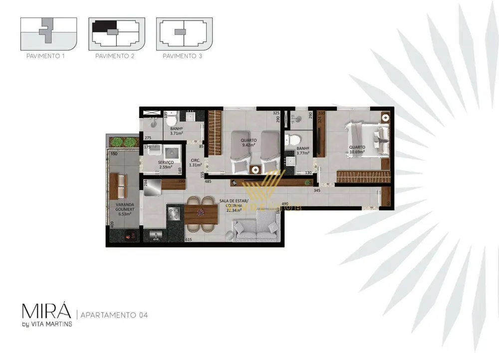 Apartamento, 1 quarto, 97 m² - Foto 22