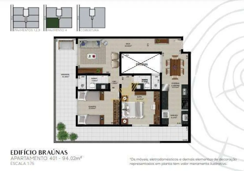 Apartamento, 1 quarto, 55 m² - Foto 15