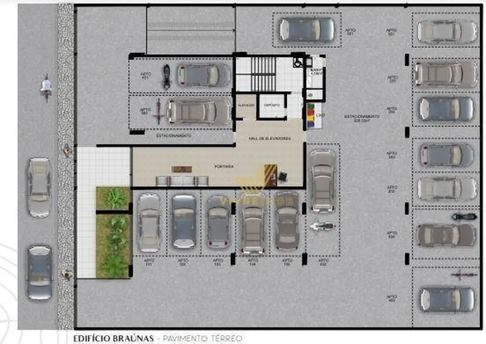 Apartamento, 1 quarto, 55 m² - Foto 3