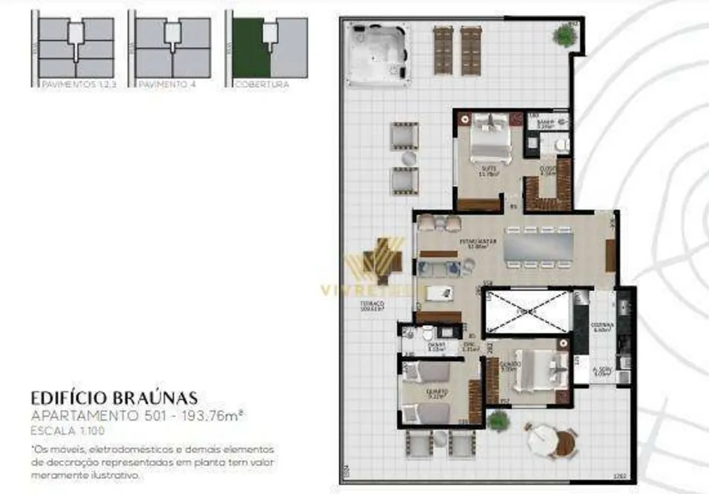 Apartamento, 1 quarto, 55 m² - Foto 20