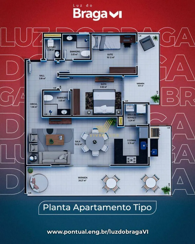 Apartamento, 2 quartos, 103 m² - Foto 18