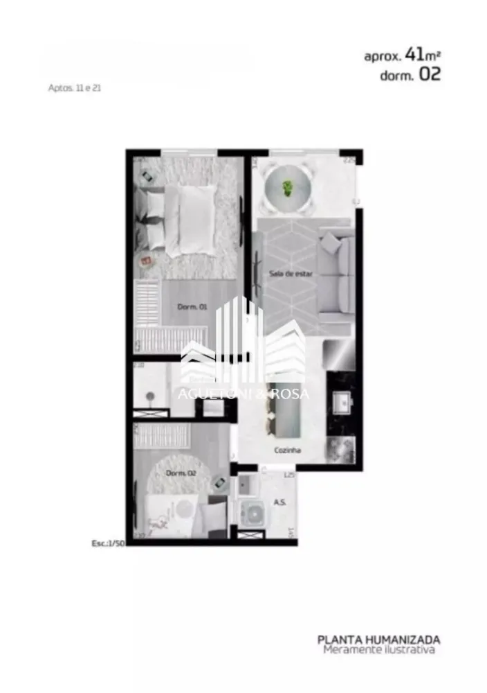 Apartamento, 1 quarto, 29 m² - Foto 6