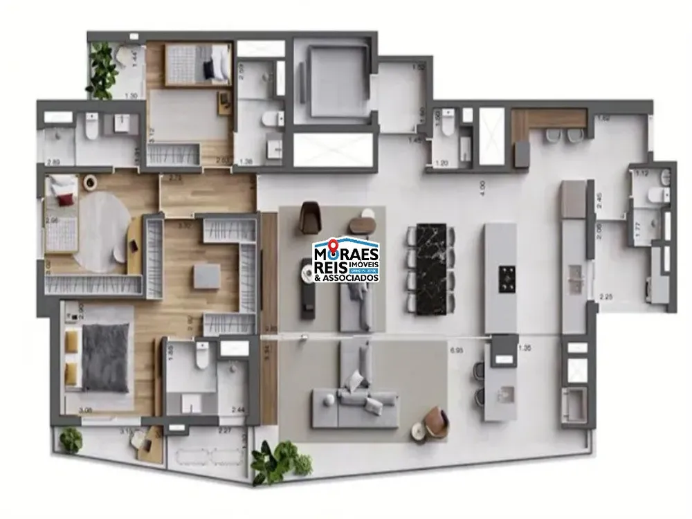 Apartamento, 3 quartos, 168 m² - Foto 11