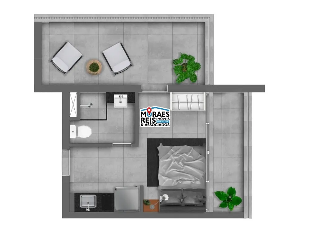 Apartamento, 1 quarto, 24 m² - Foto 4