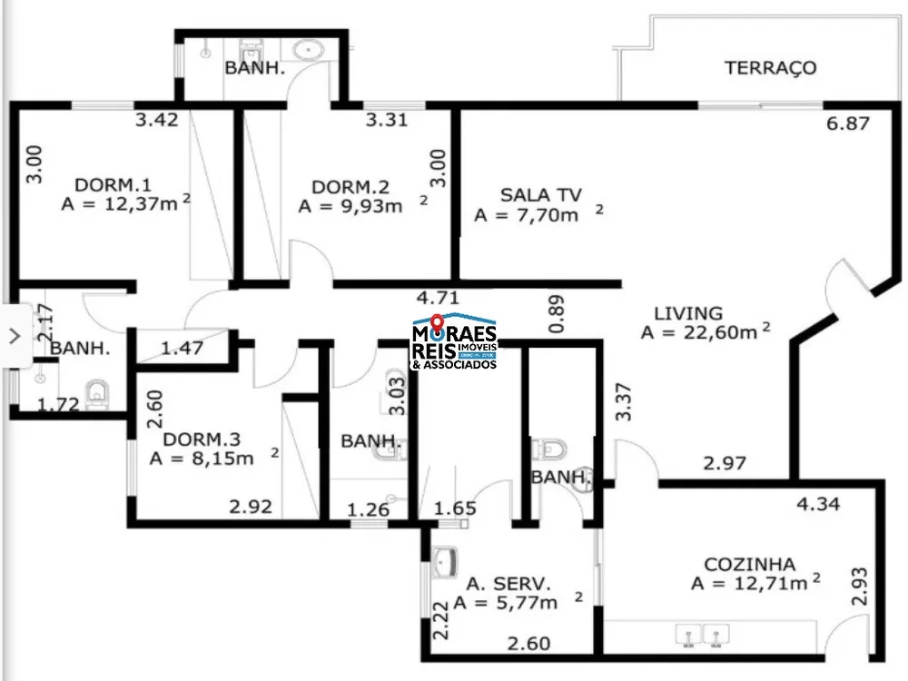 Apartamento, 3 quartos, 129 m² - Foto 8