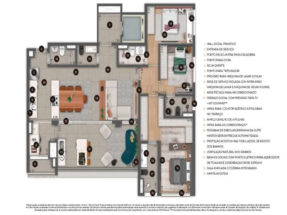 Apartamento, 3 quartos, 151 m² - Foto 5