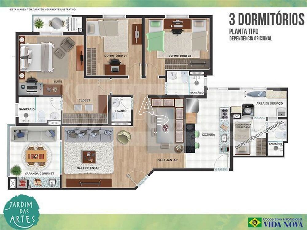 Apartamento, 3 quartos, 125 m² - Foto 17