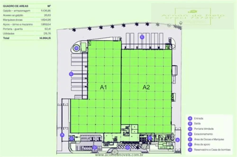 Depósito-Galpão, 7950 m² - Foto 7