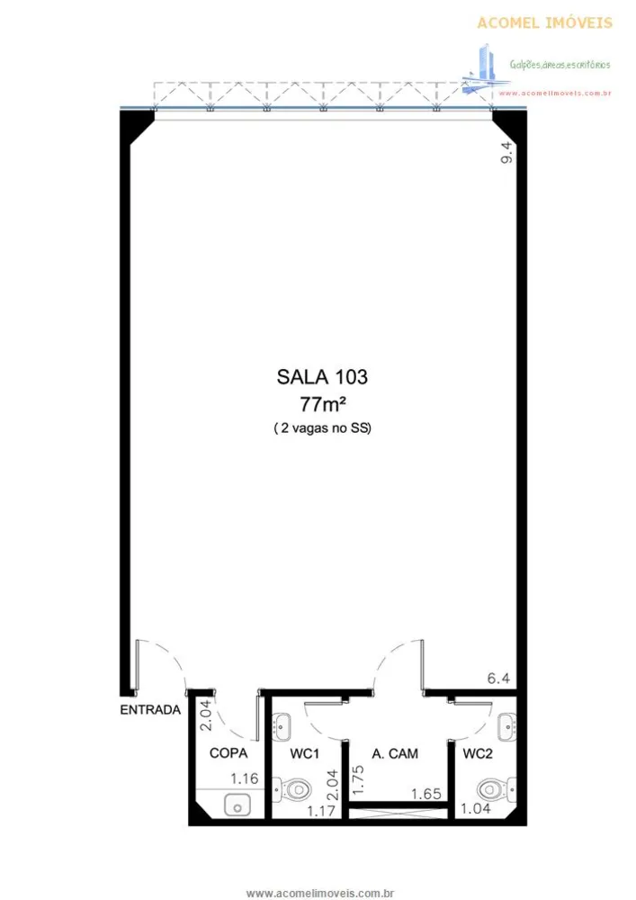Prédio Inteiro, 91 m² - Foto 5