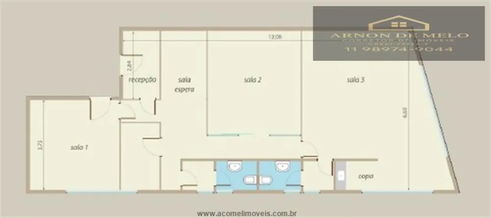 Prédio Inteiro, 100 m² - Foto 7
