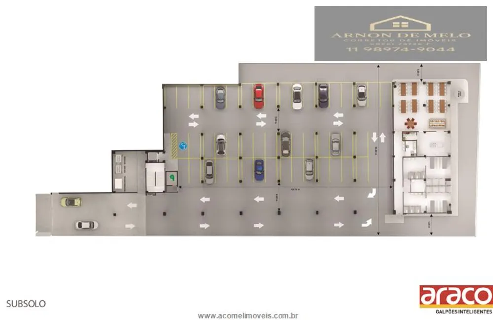 Depósito-Galpão, 4321 m² - Foto 10