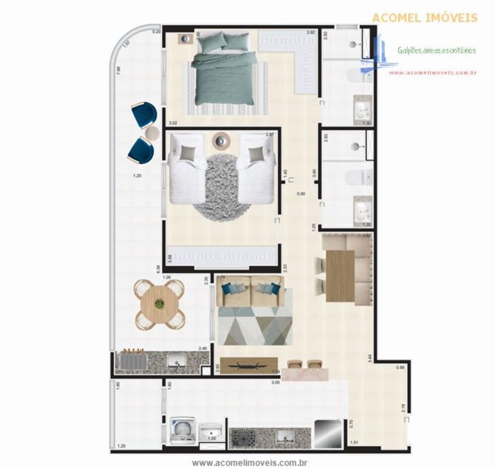 Apartamento à venda com 3 quartos, 115m² - Foto 10