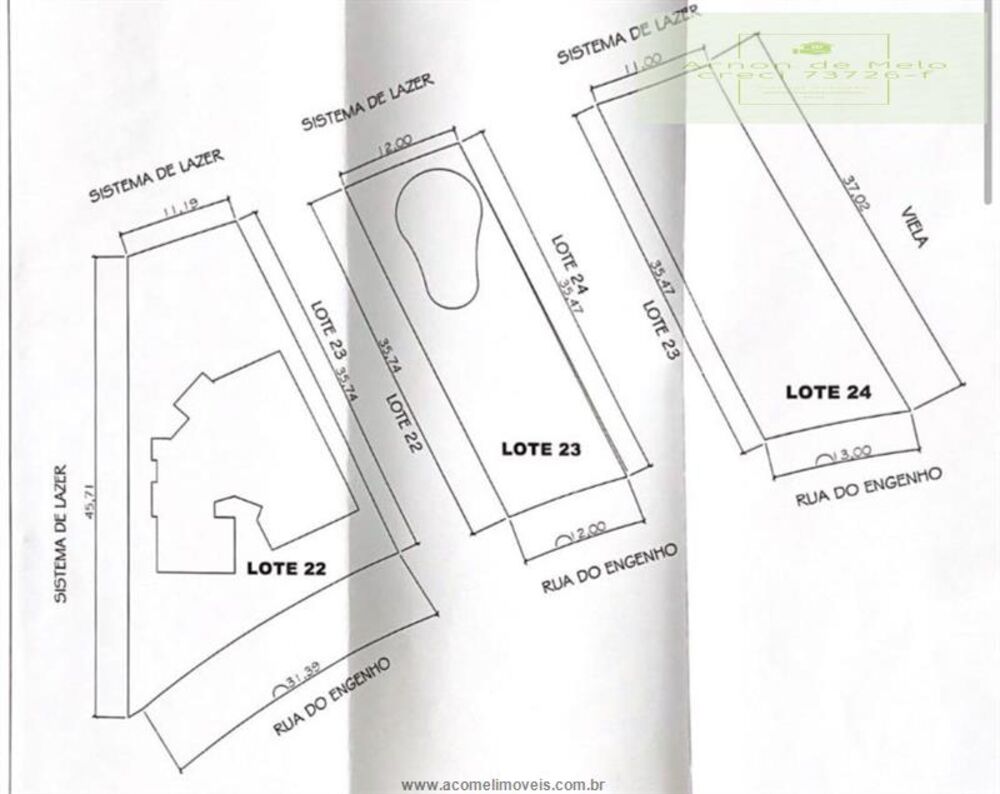 Loteamento e Condomínio, 425 m² - Foto 3