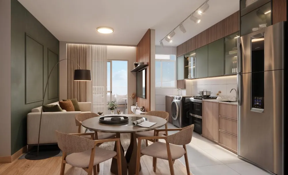Apartamento, 2 quartos, 50 m² - Foto 2