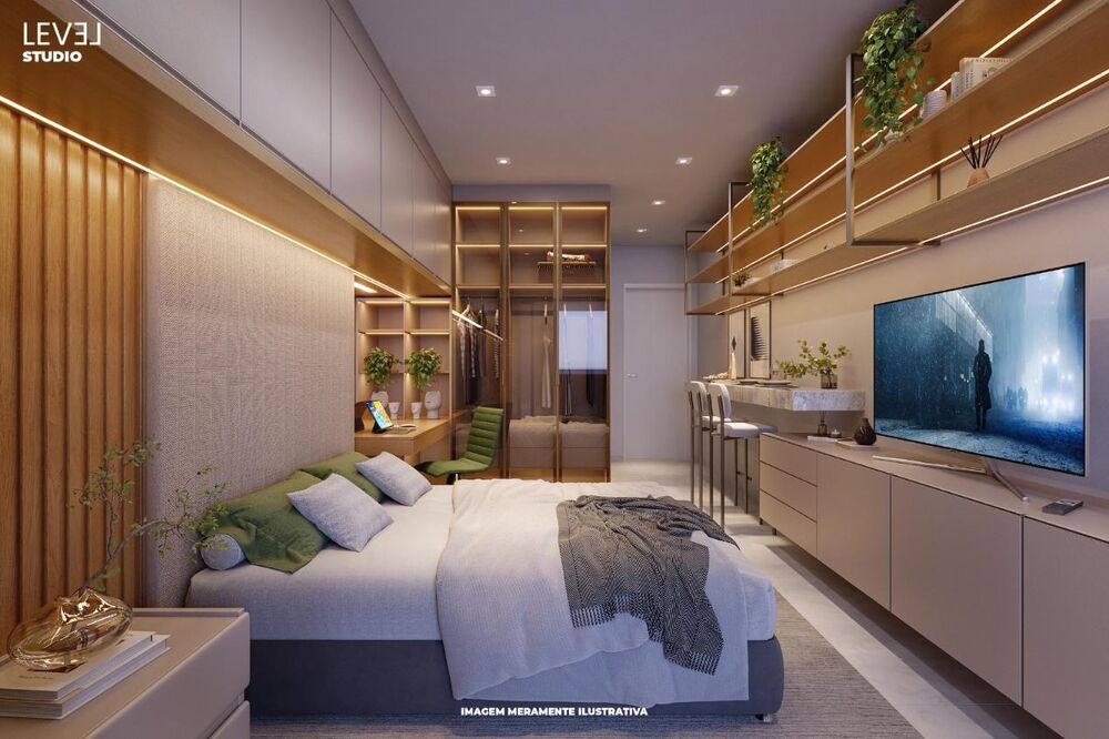 Apartamento, 1 quarto, 27 m² - Foto 1
