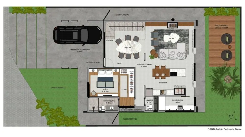 Casa, 2 quartos, 166 m² - Foto 9