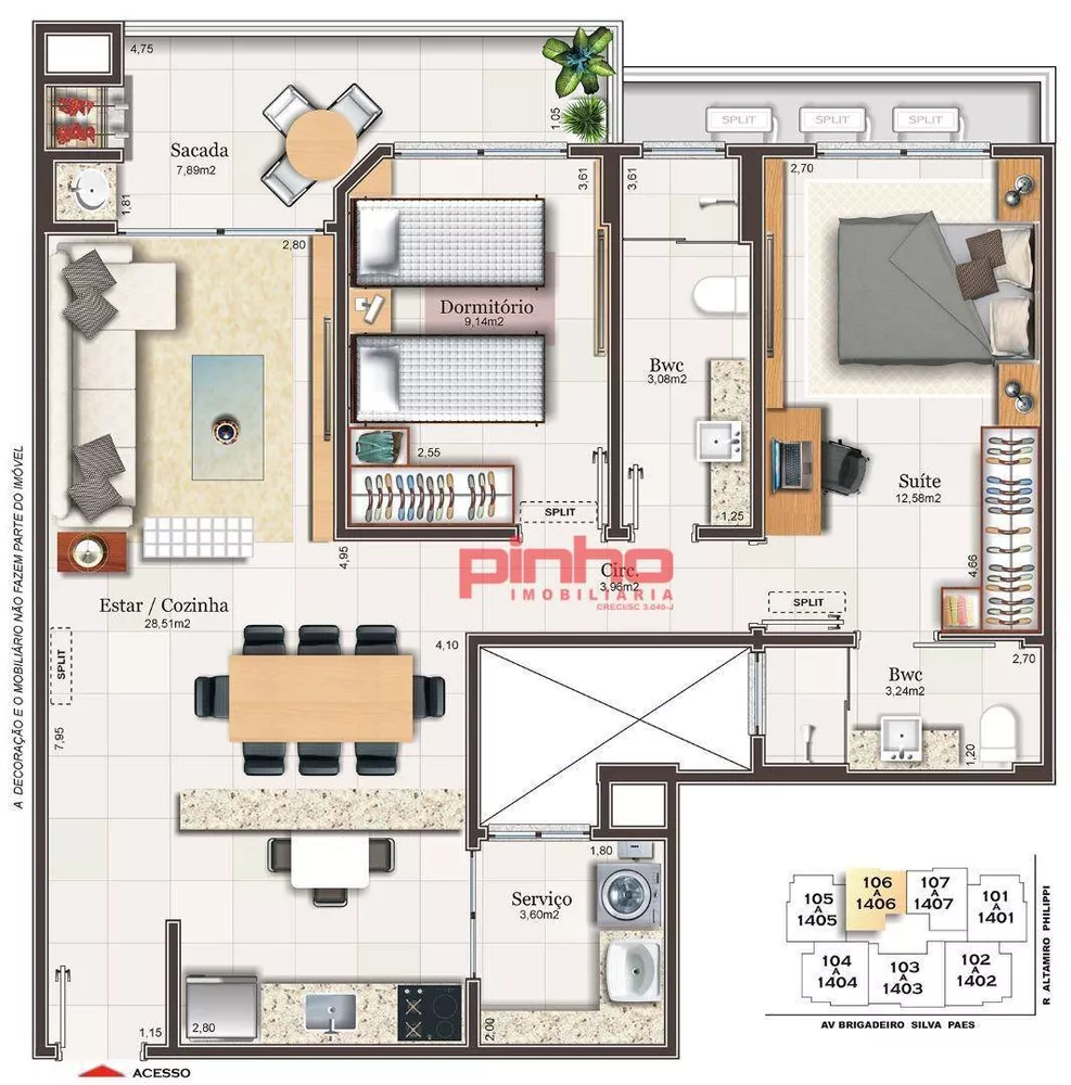 Apartamento, 3 quartos, 108 m² - Foto 16