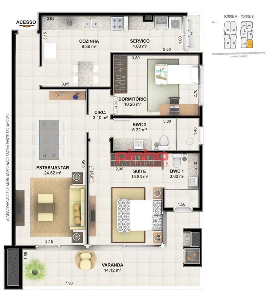 Apartamento, 3 quartos, 179 m² - Foto 18