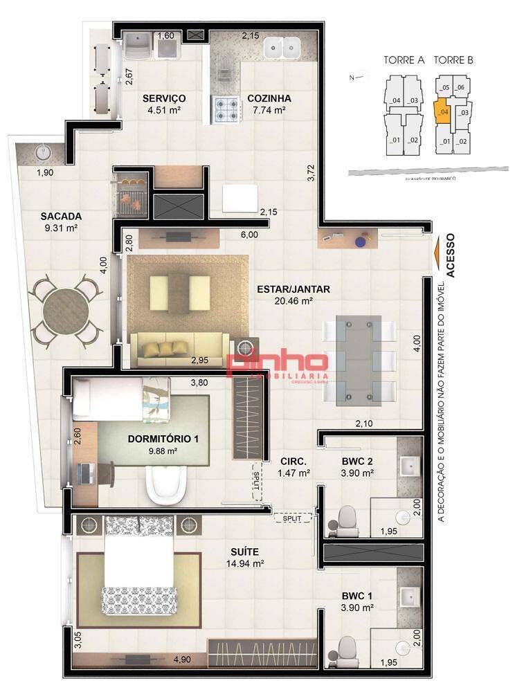 Apartamento, 3 quartos, 179 m² - Foto 8