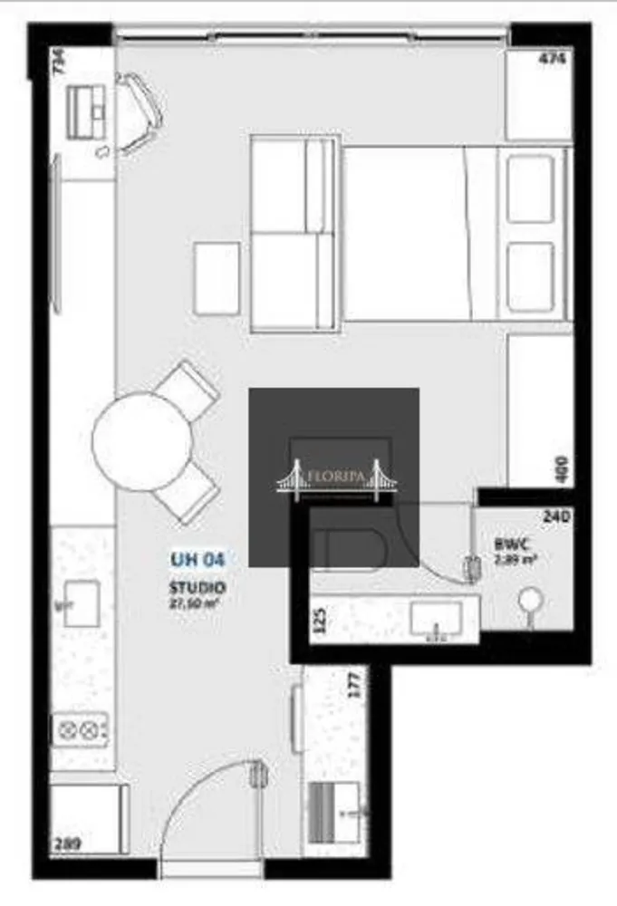 Apartamento, 1 quarto, 35 m² - Foto 7
