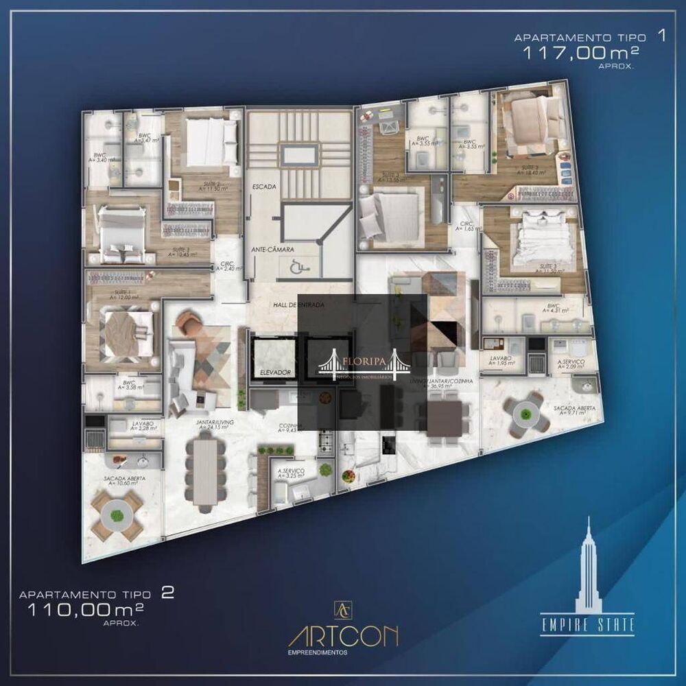 Apartamento, 3 quartos, 110 m² - Foto 5