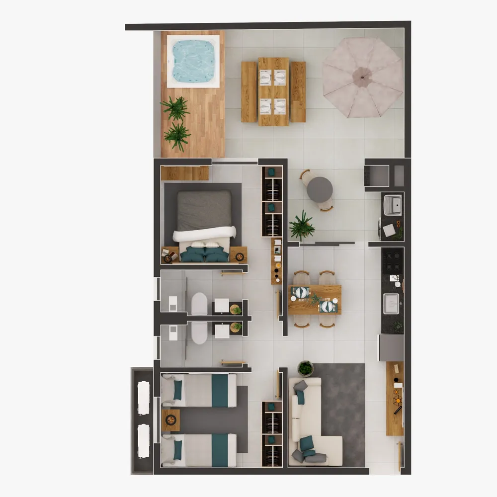 Apartamento, 2 quartos, 79 m² - Foto 4