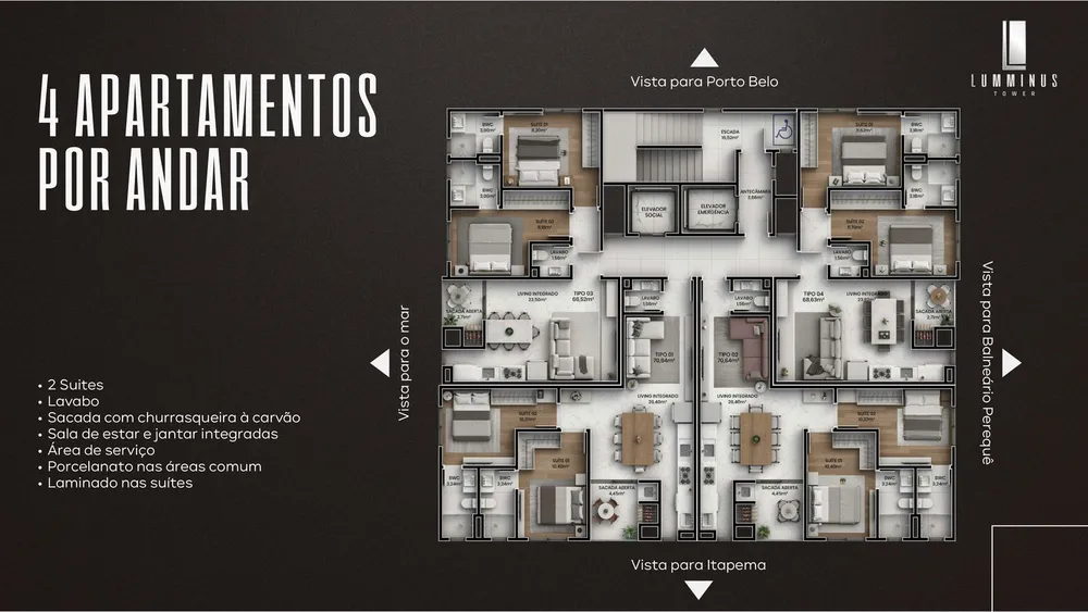 Apartamento, 2 quartos, 70 m² - Foto 9