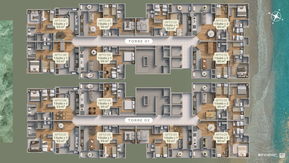 Apartamento, 2 quartos, 55 m² - Foto 8