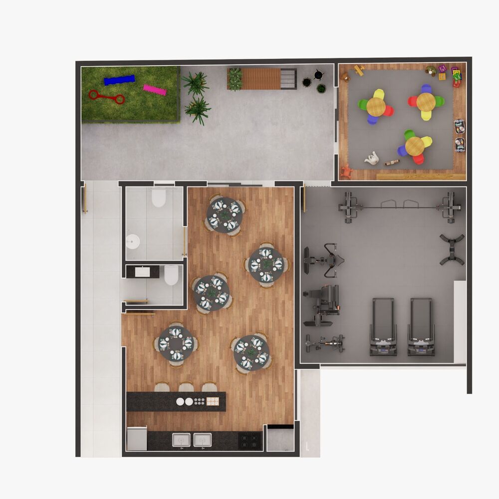 Apartamento, 2 quartos, 56 m² - Foto 2