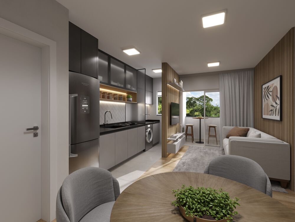 Apartamento, 2 quartos, 44 m² - Foto 3