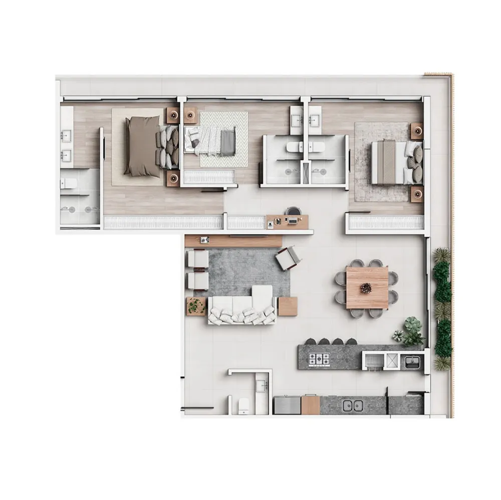 Apartamento, 3 quartos, 162 m² - Foto 12