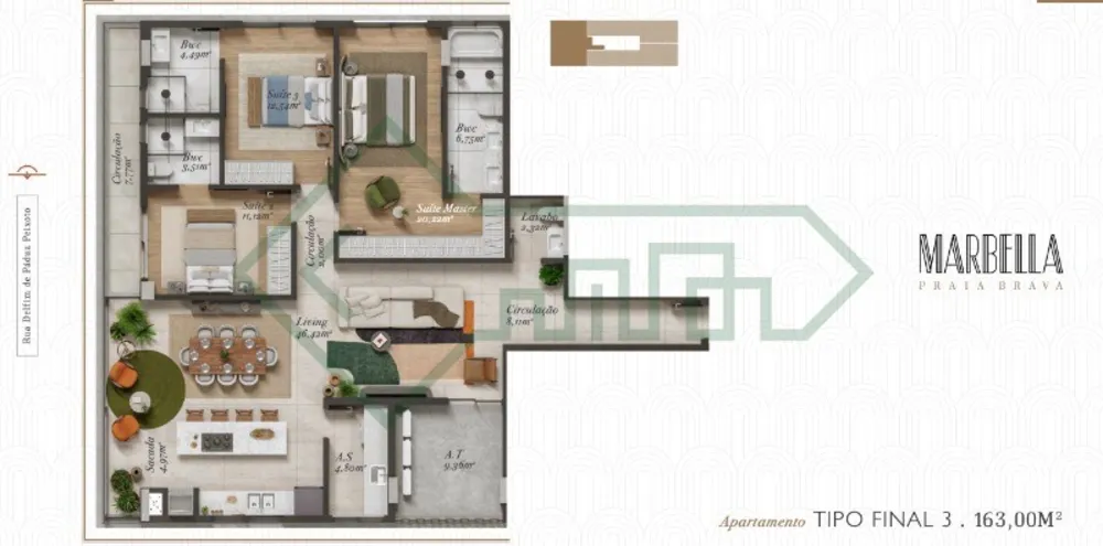 Apartamento, 3 quartos, 163 m² - Foto 6