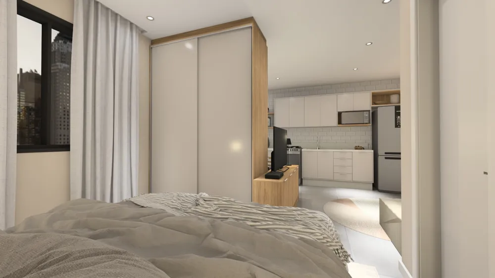 Apartamento, 1 quarto, 36 m² - Foto 4
