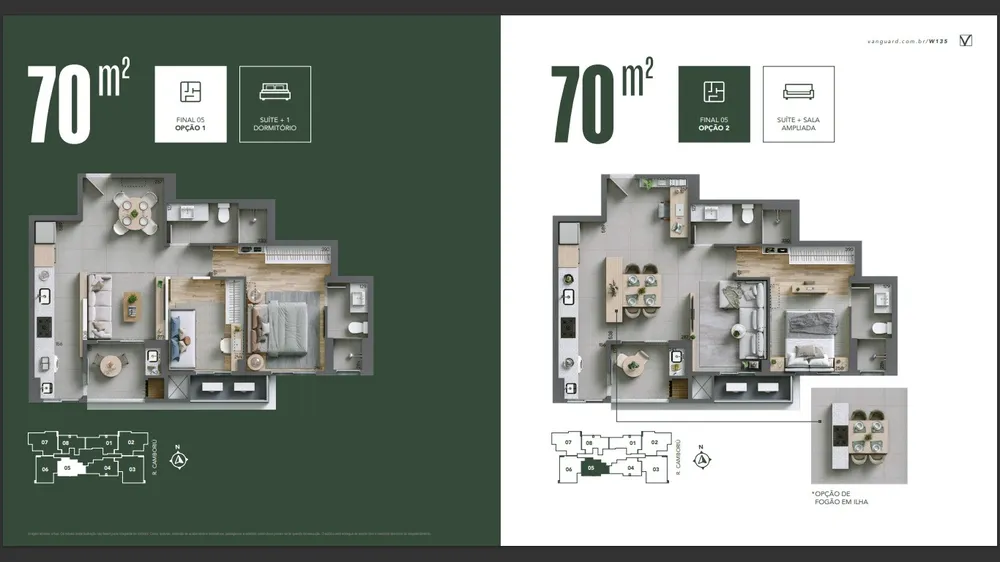 Apartamento, 2 quartos, 70 m² - Foto 6