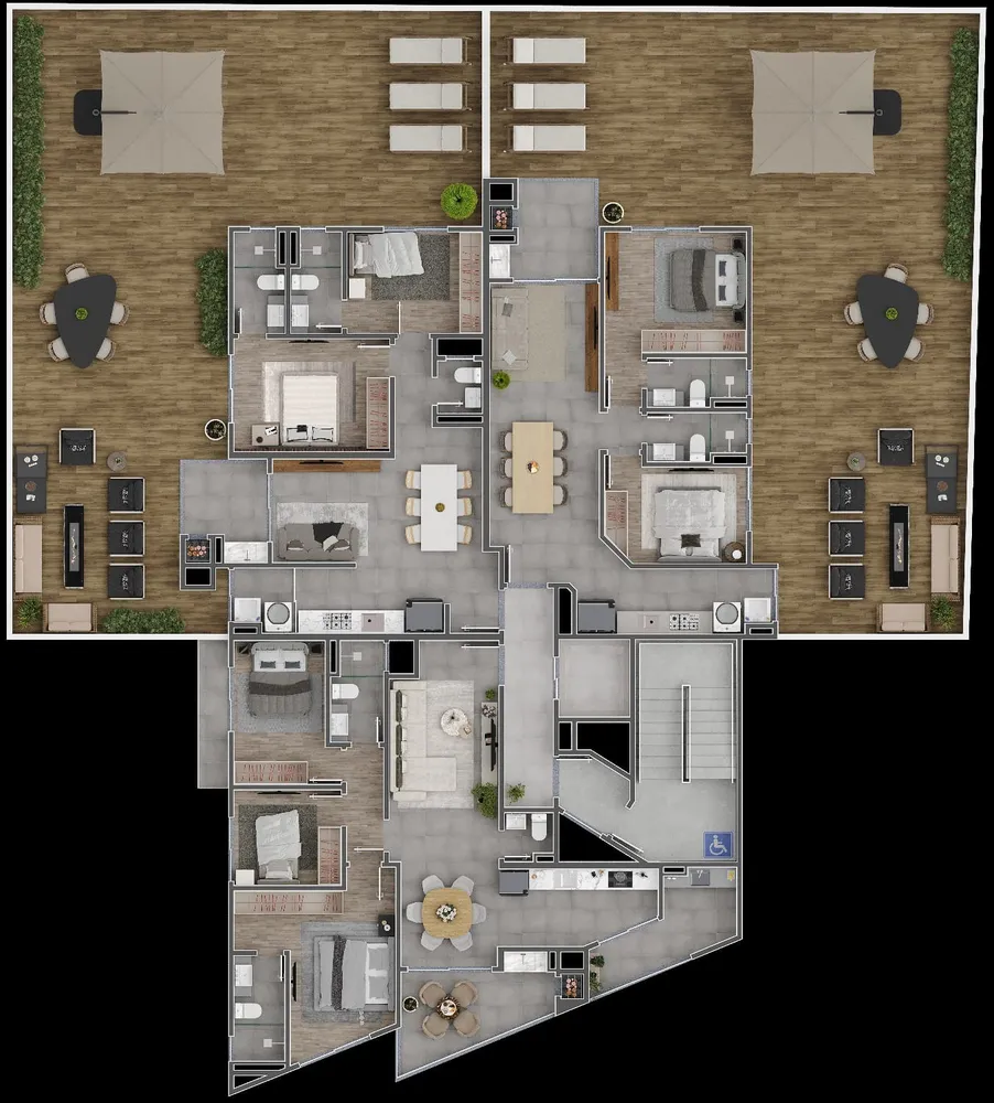 Apartamento, 2 quartos, 183 m² - Foto 7