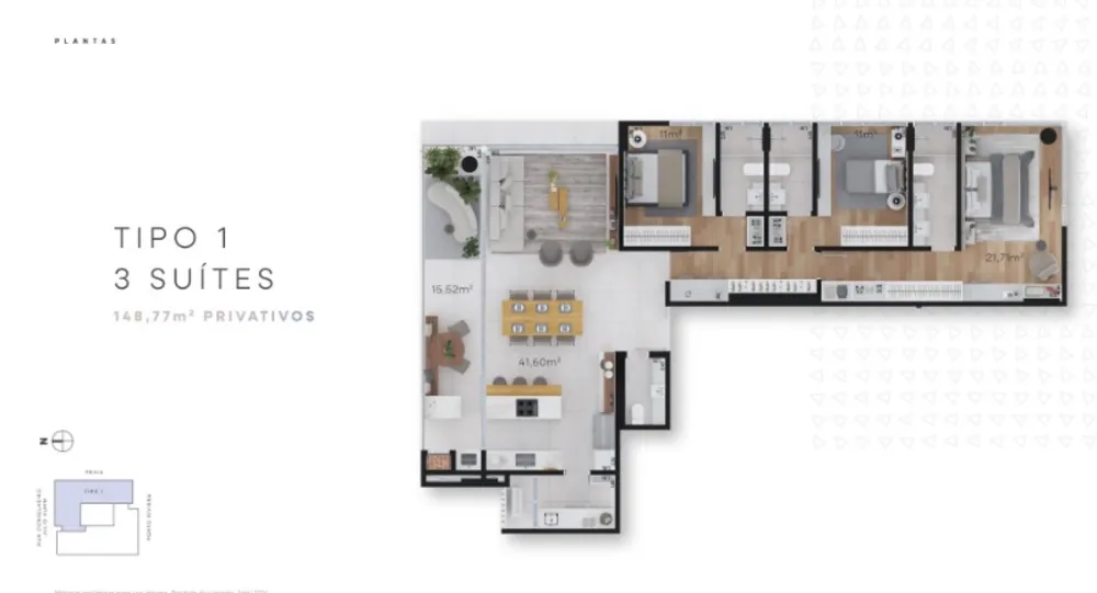 Apartamento, 4 quartos, 148 m² - Foto 11