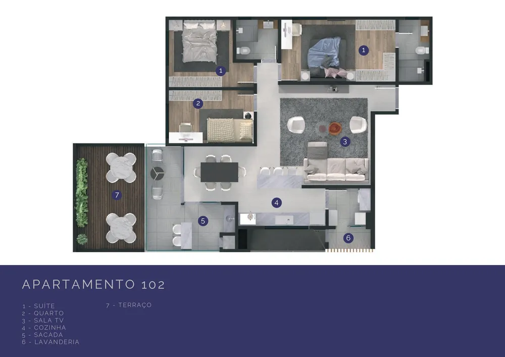 Apartamento, 3 quartos, 127 m² - Foto 10