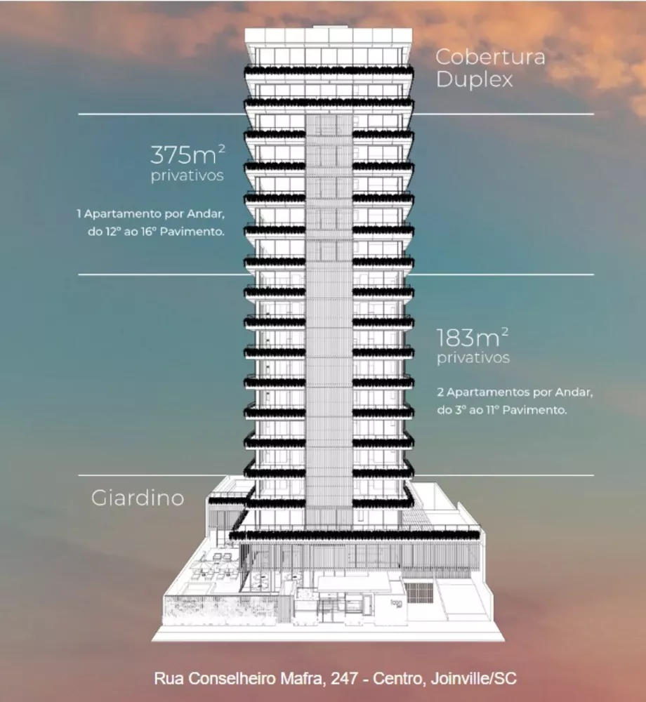 Apartamento à venda com 3 quartos, 182m² - Foto 3