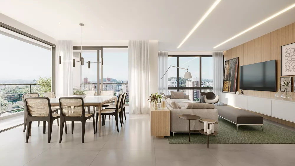 Apartamento à venda com 3 quartos, 153m² - Foto 3