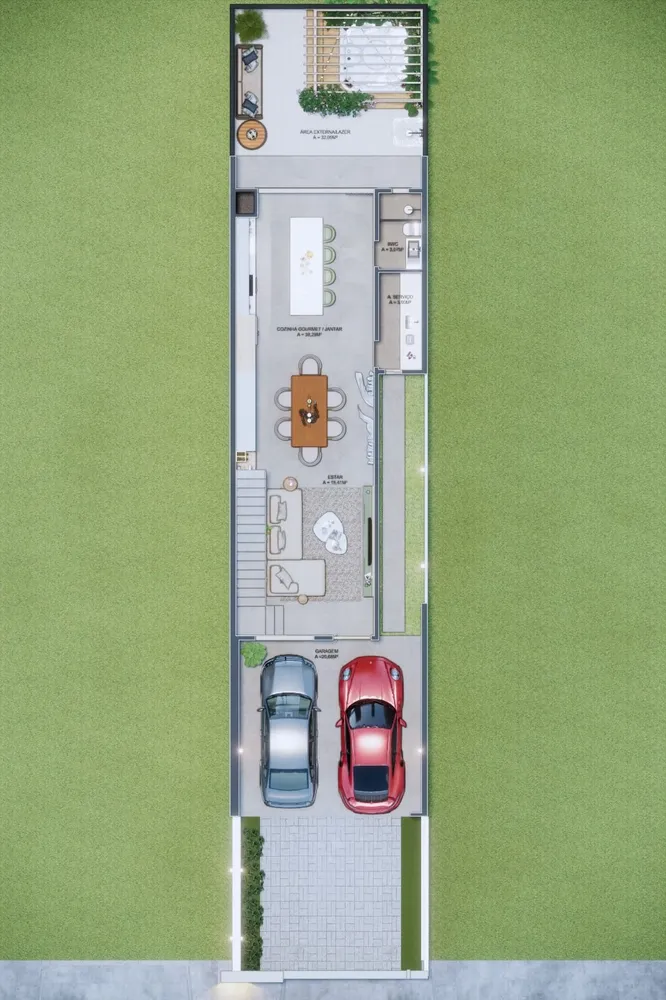 Sobrado, 3 quartos, 171 m² - Foto 3