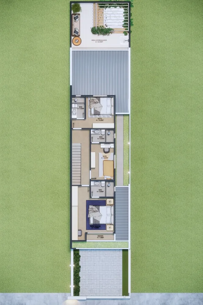 Sobrado, 3 quartos, 171 m² - Foto 4
