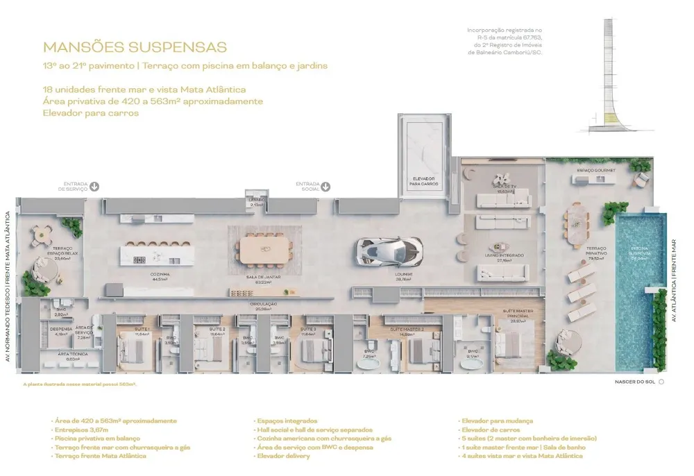 Apartamento, 5 quartos, 300 m² - Foto 9